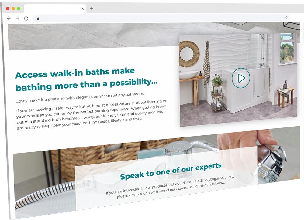 Access Walk-in Baths Case Study