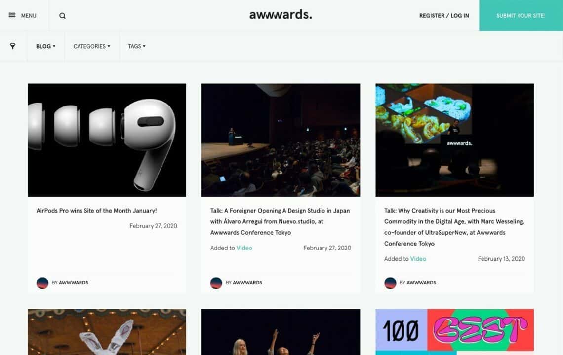 Featured image of post Awwwards Blog Design / Only a good website design works better for website.