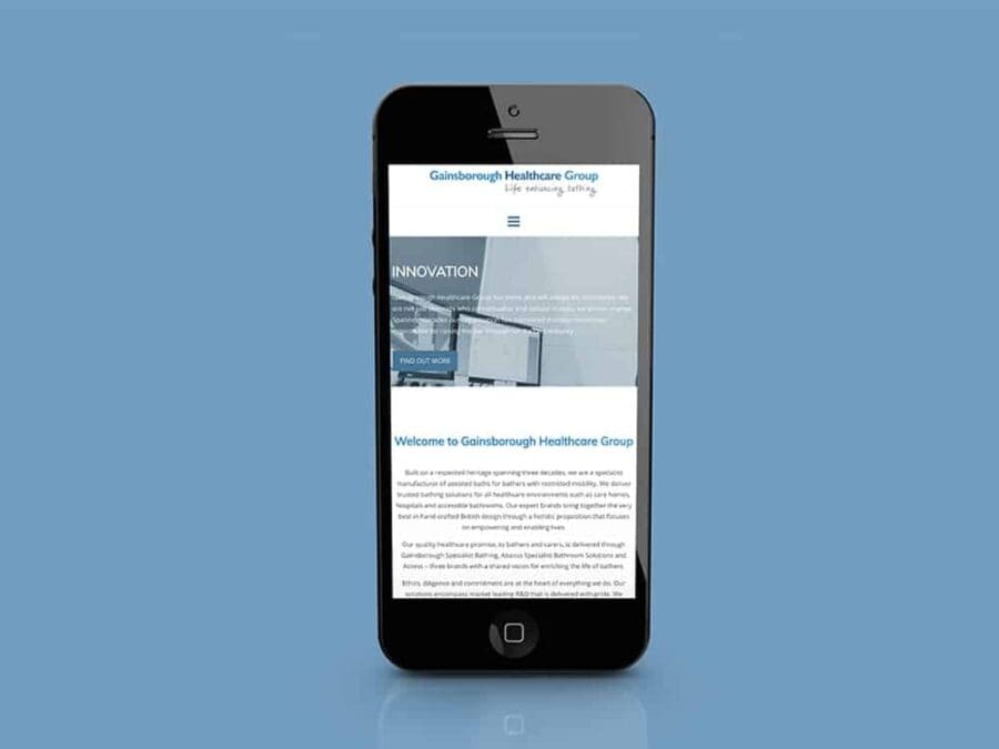 Gainsborough Healthcare Group Website
