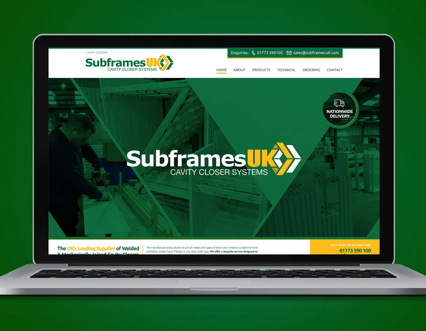 Rebrand for one of UK's leading manufacturers and suppliers of window cavity closers