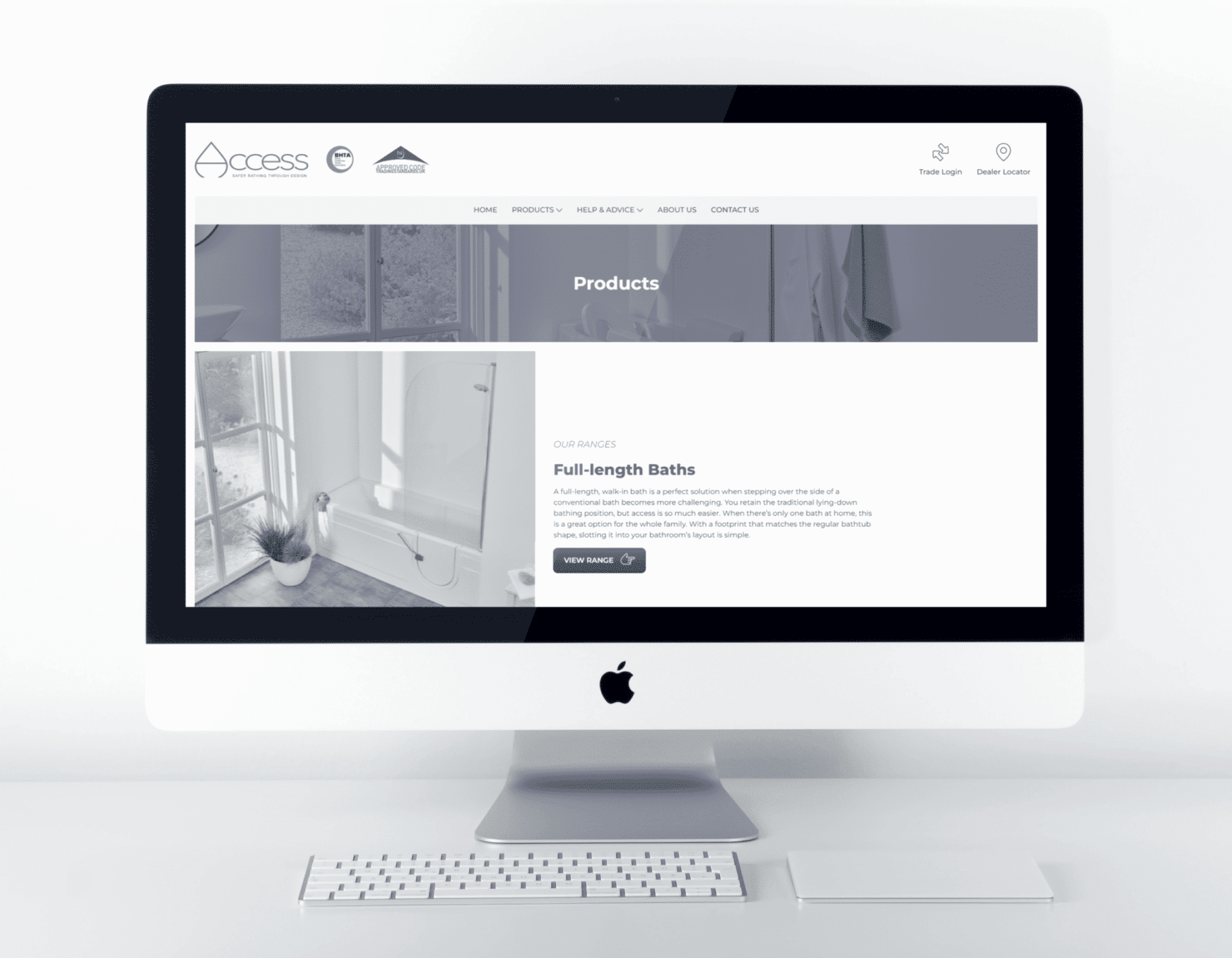 Access Walk-in Baths Website
