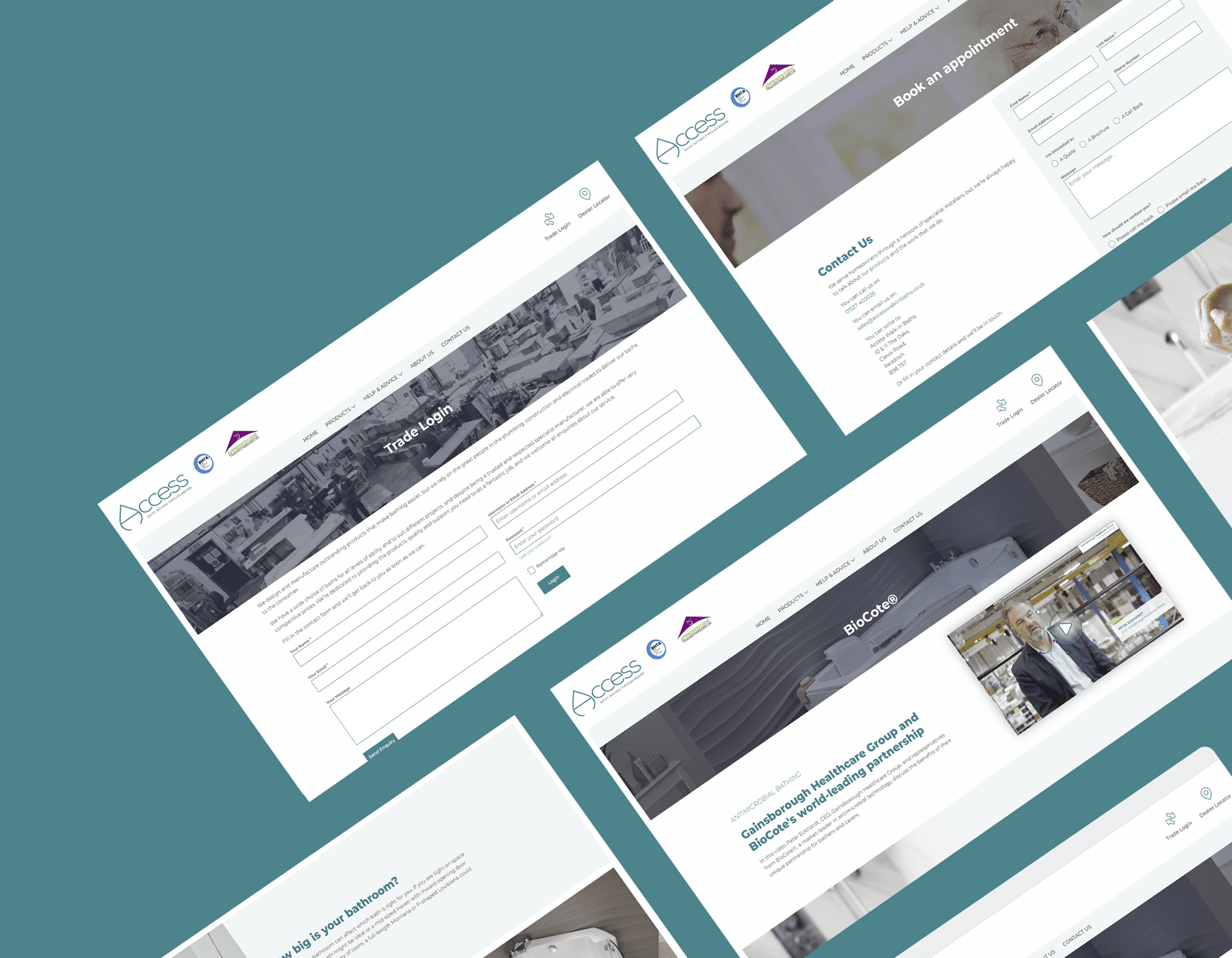 Access Walk-in Baths Website