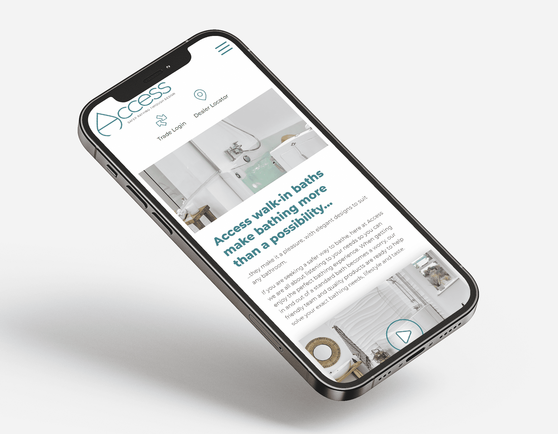 Access Walk-in Baths Website