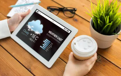How can a business benefit from weather marketing?