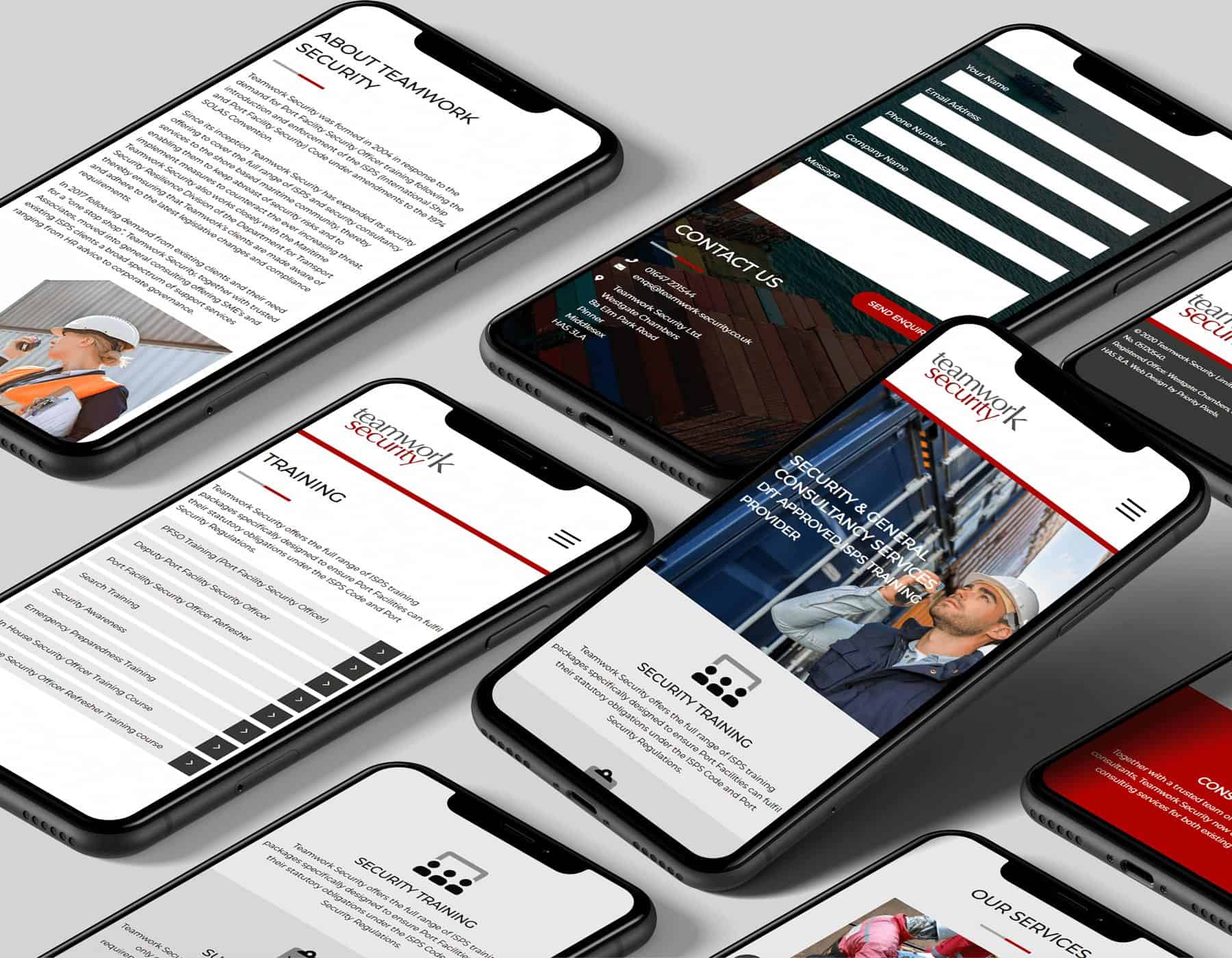 Teamwork Security Website