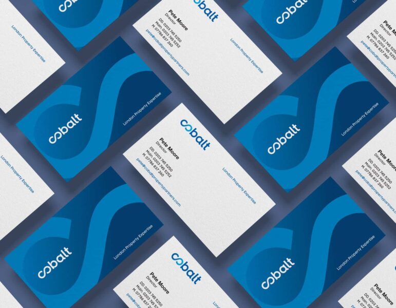 Cobalt Property Partners Business Cards