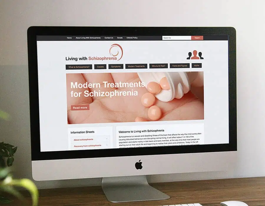 Proving content is king for leading schizophrenia information website