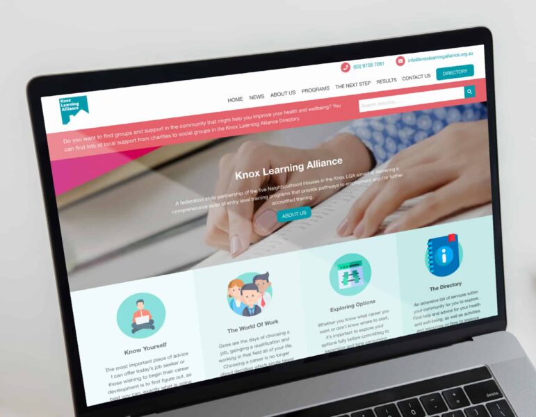 New Website For Australia Based Knox Learning Alliance