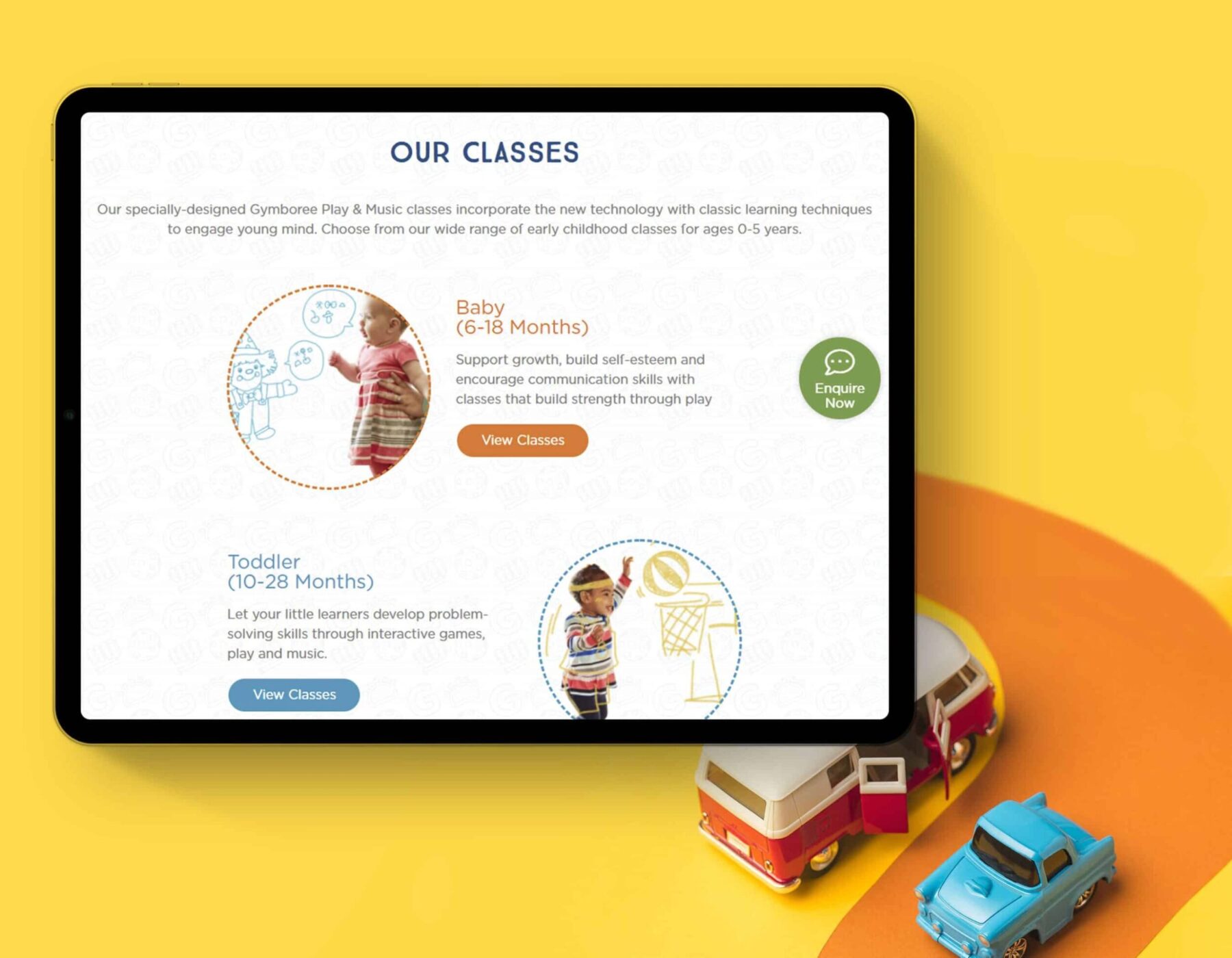Gymboree Play & Music Website