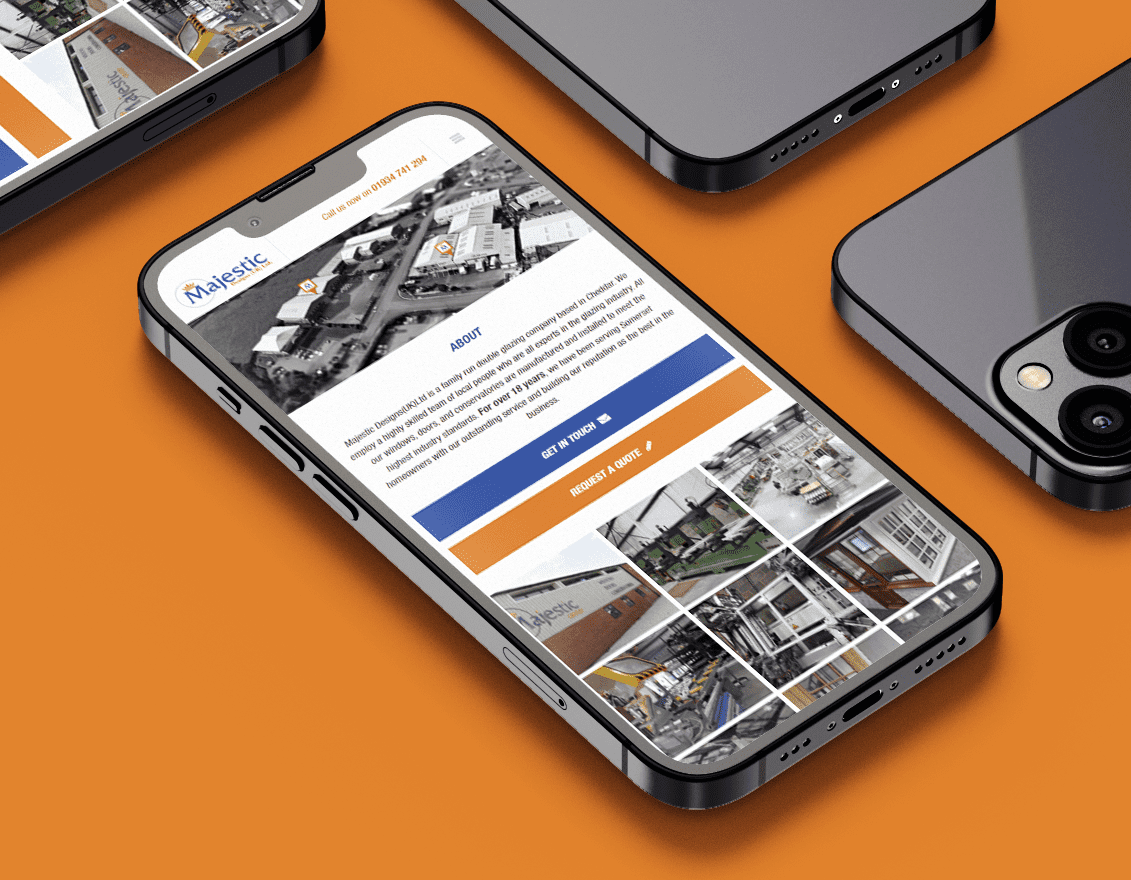Majestic Designs Website