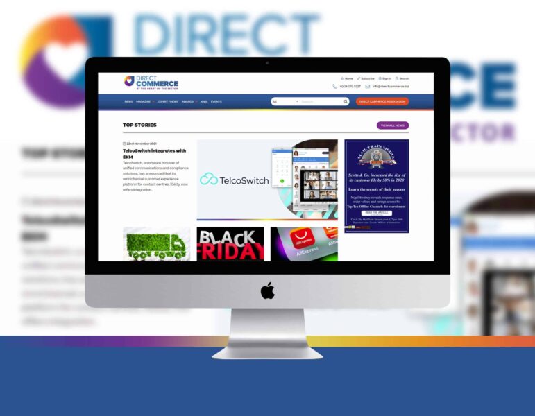 A New Website For Direct Commerce