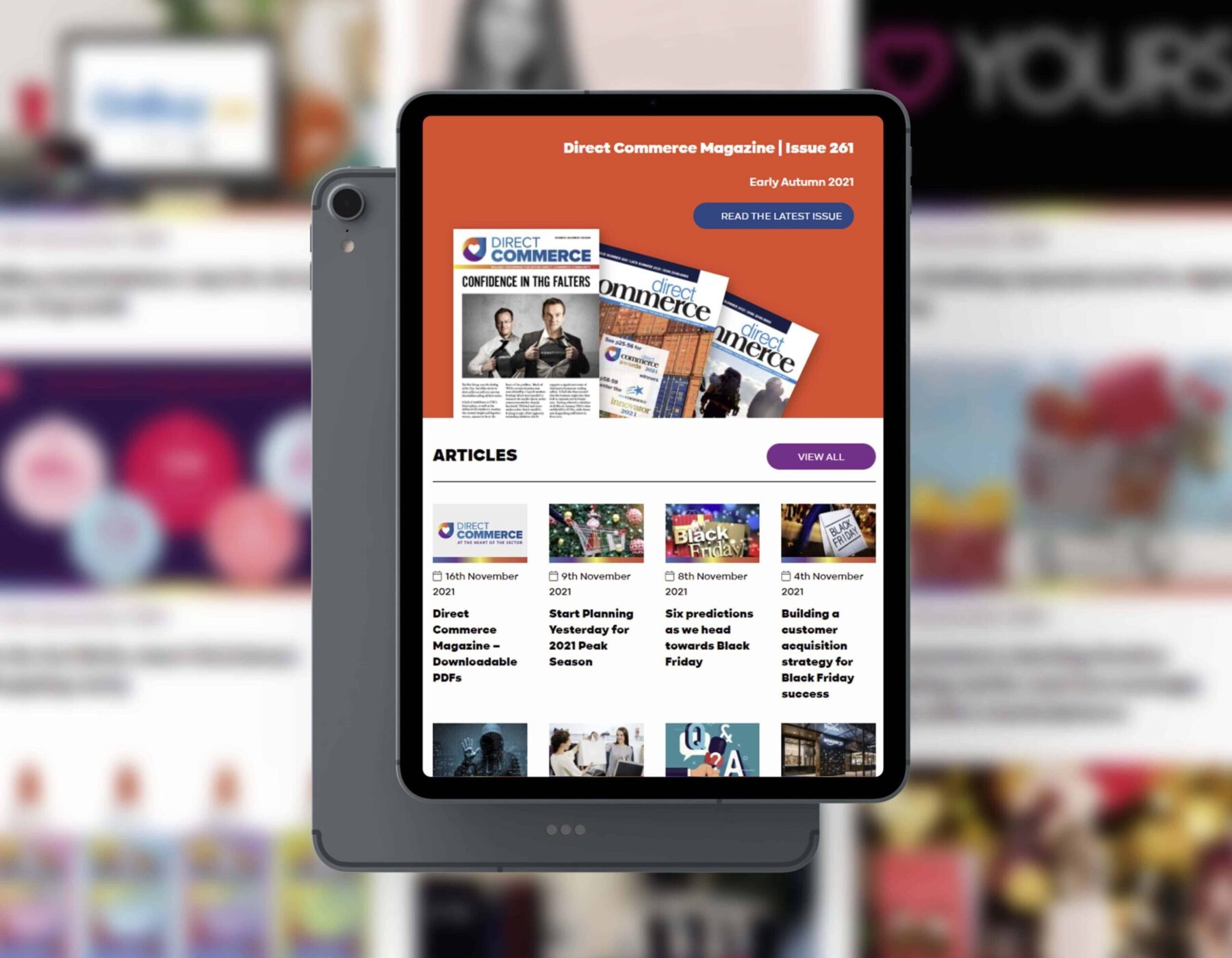 Direct Commerce Website