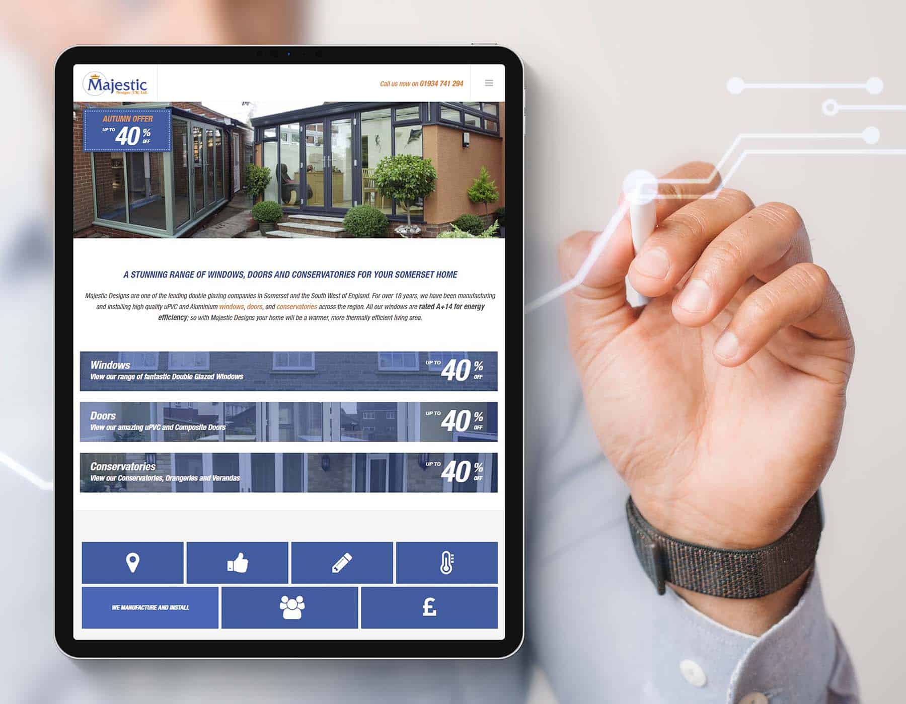 Majestic Designs Website