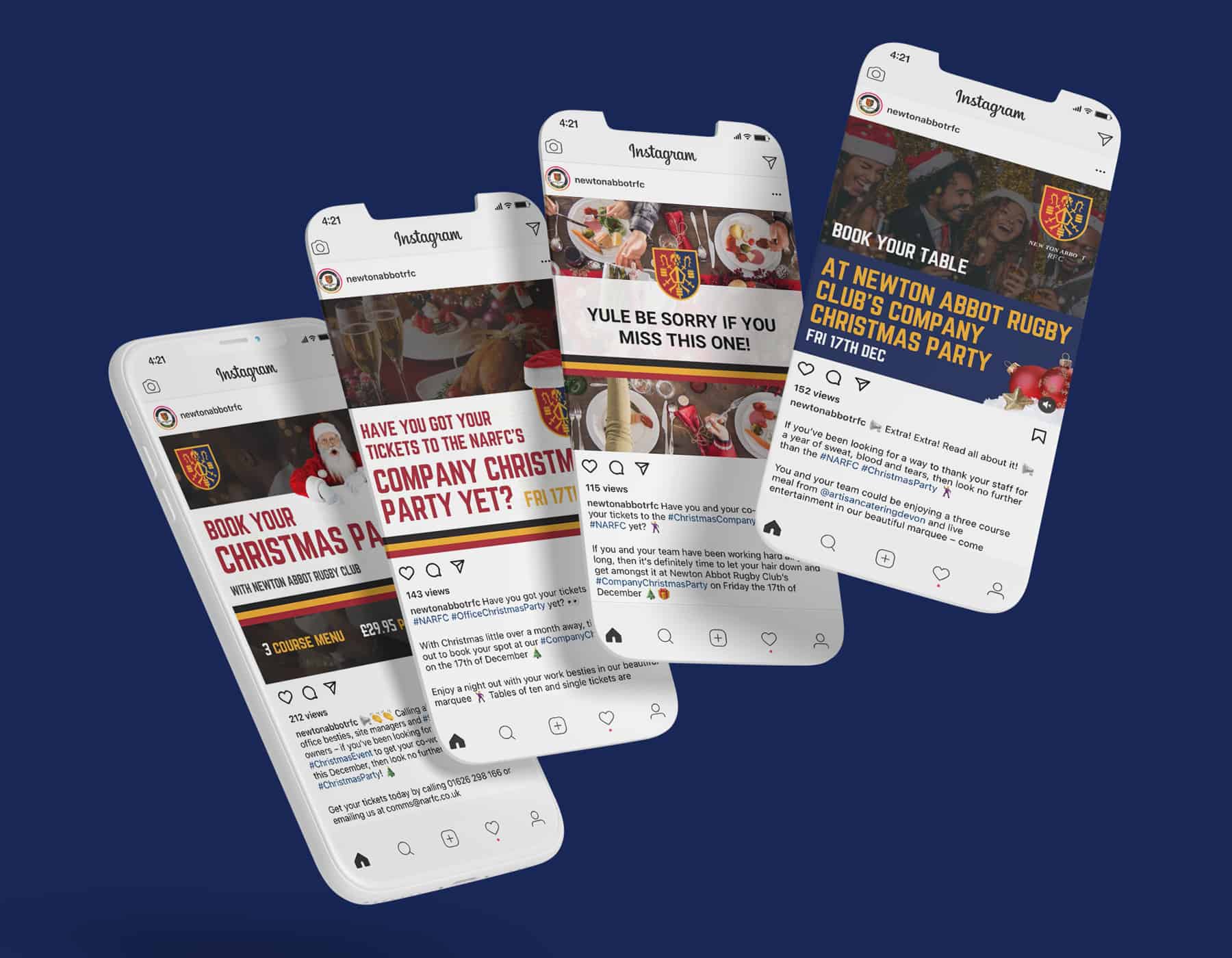 Newton Abbot Rugby Club Social Media