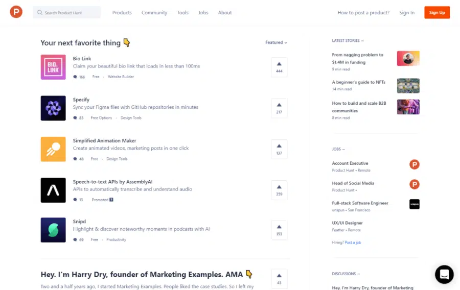Product Hunt