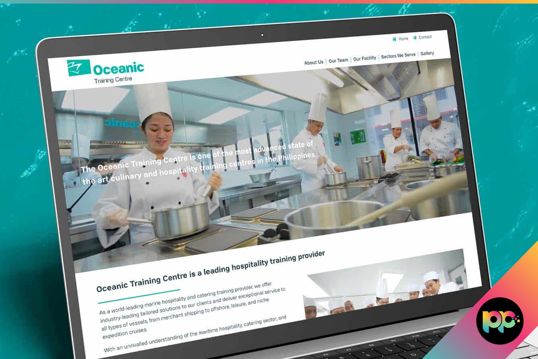 Innovative Website Design for Oceanic Training Centre