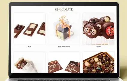 New Website for Artisan Chocolatiers