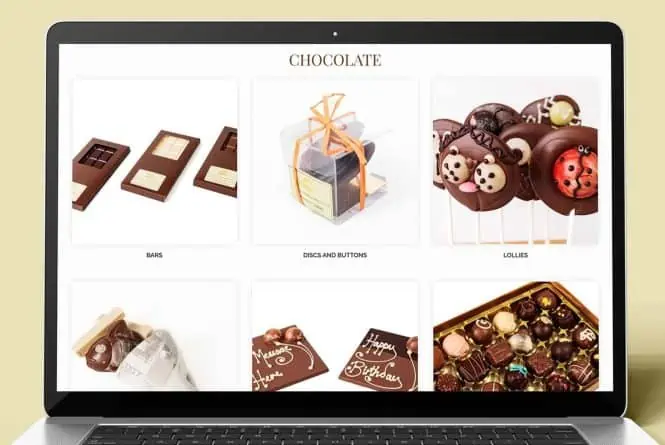 New Website for Artisan Chocolatiers