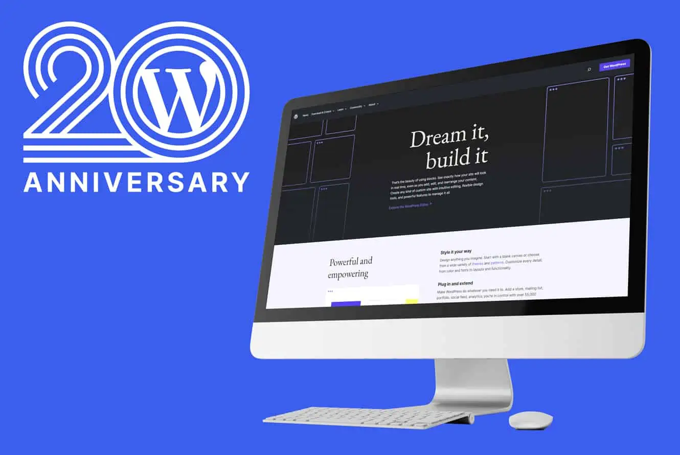 Celebrating 20 Years of WordPress