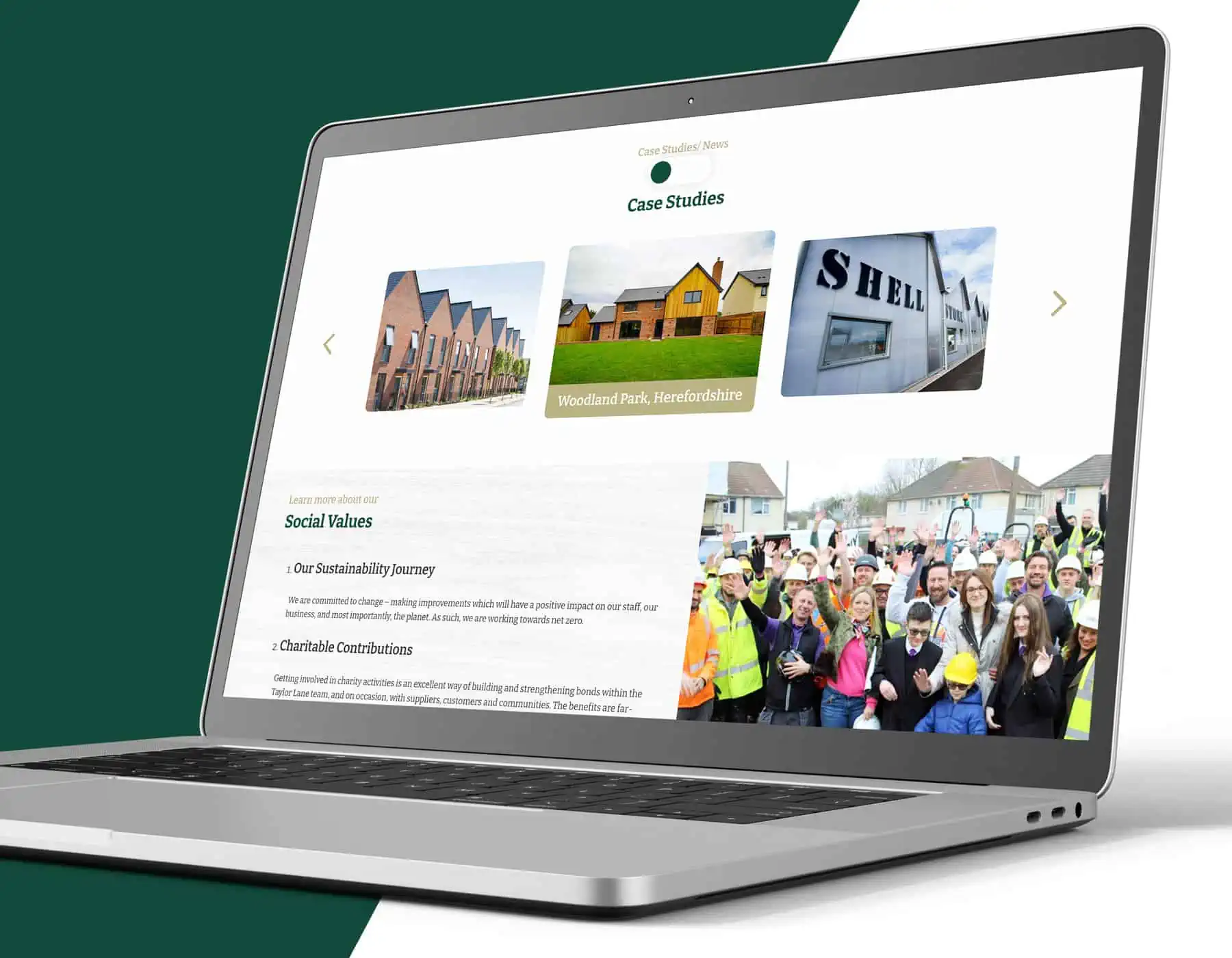 Full website rebuild and support for leading timber frame specialist