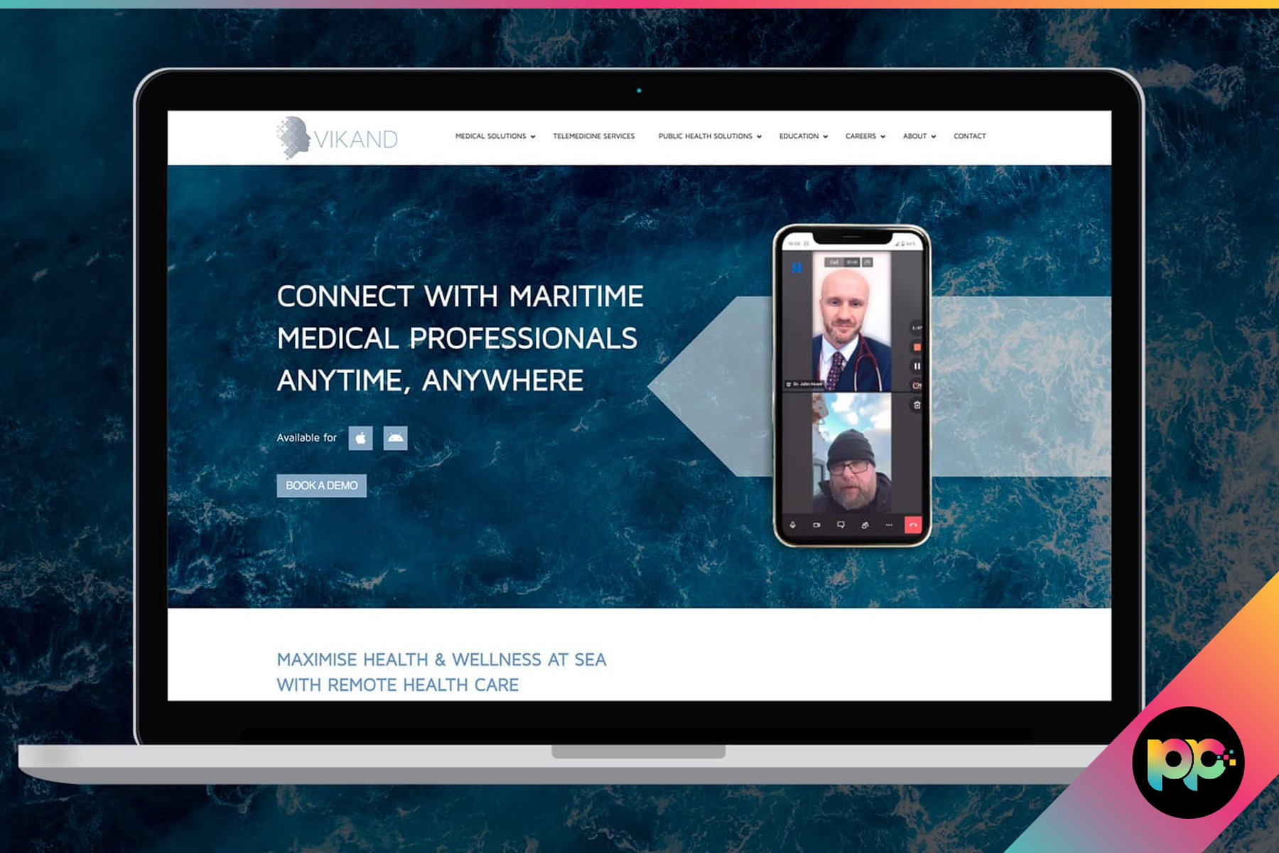 Developing an Engaging Landing Page for VIKAND