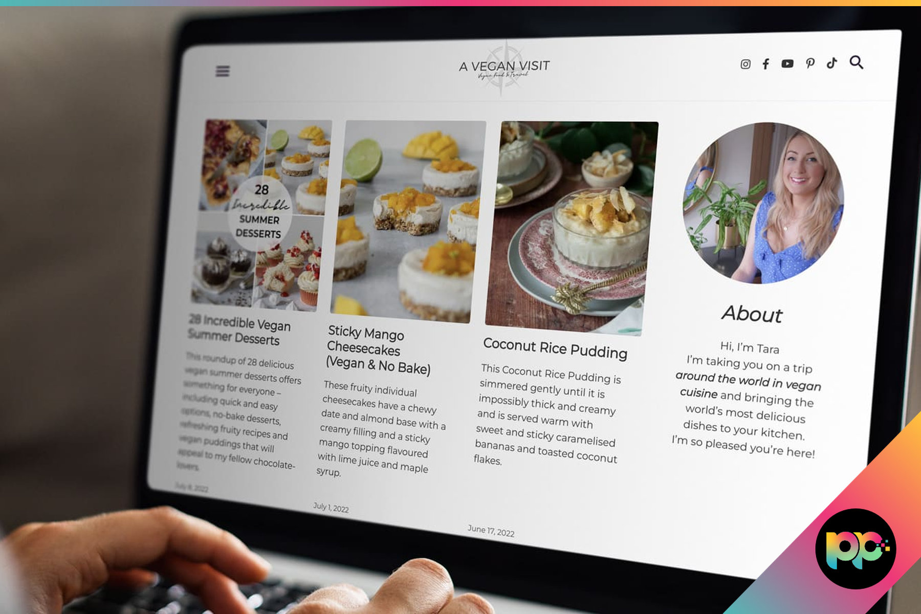 Developing an Interactive Website for A Vegan Visit