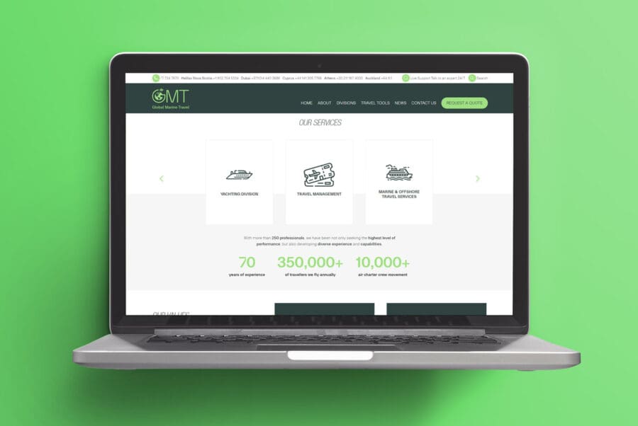 Interactive New Landing Page for GMT Interactive New Landing Page for GMT