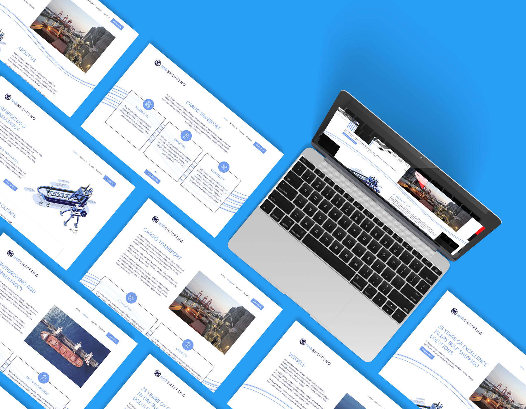 NAB Shipping Website