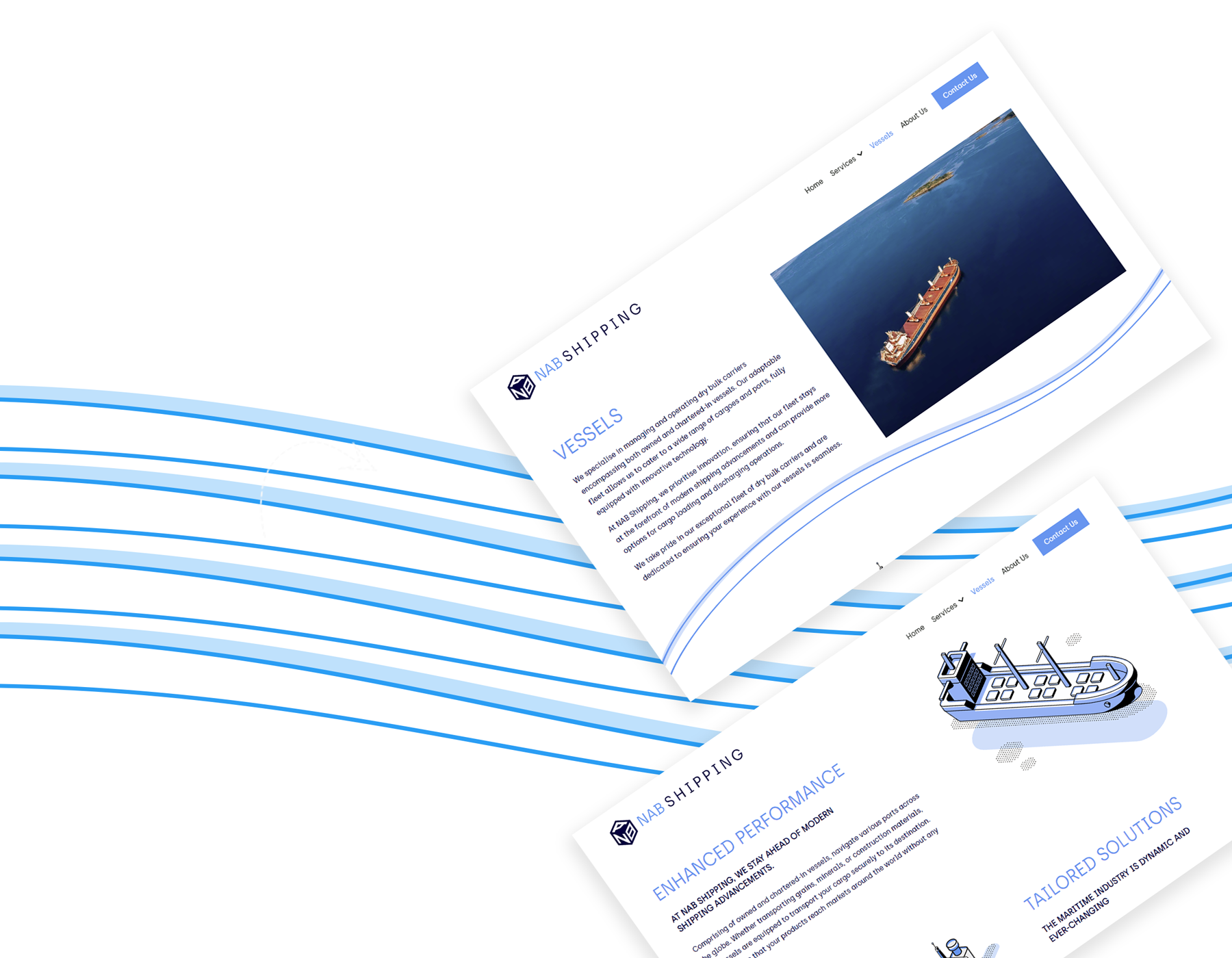 NAB Shipping Website