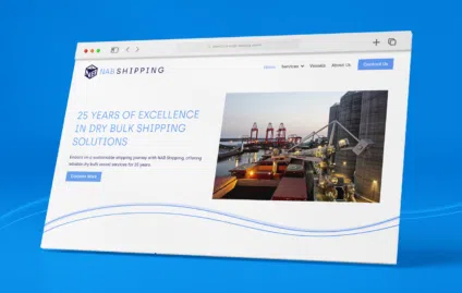 Creative New Website for NAB Shipping