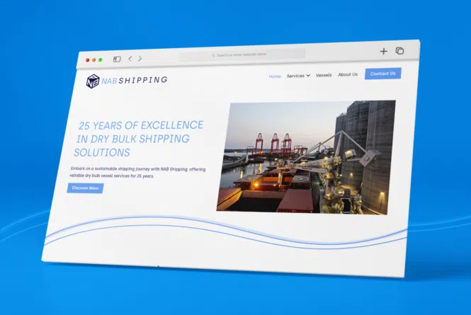 Creative New Website for NAB Shipping