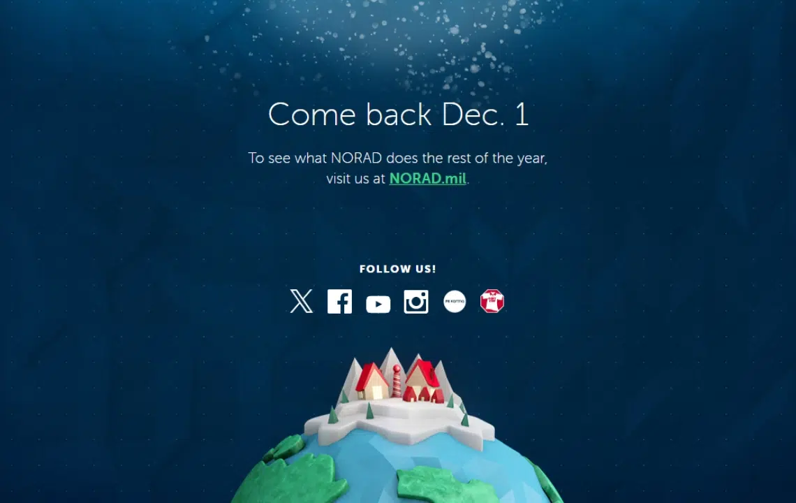 Norad Tracks Santa