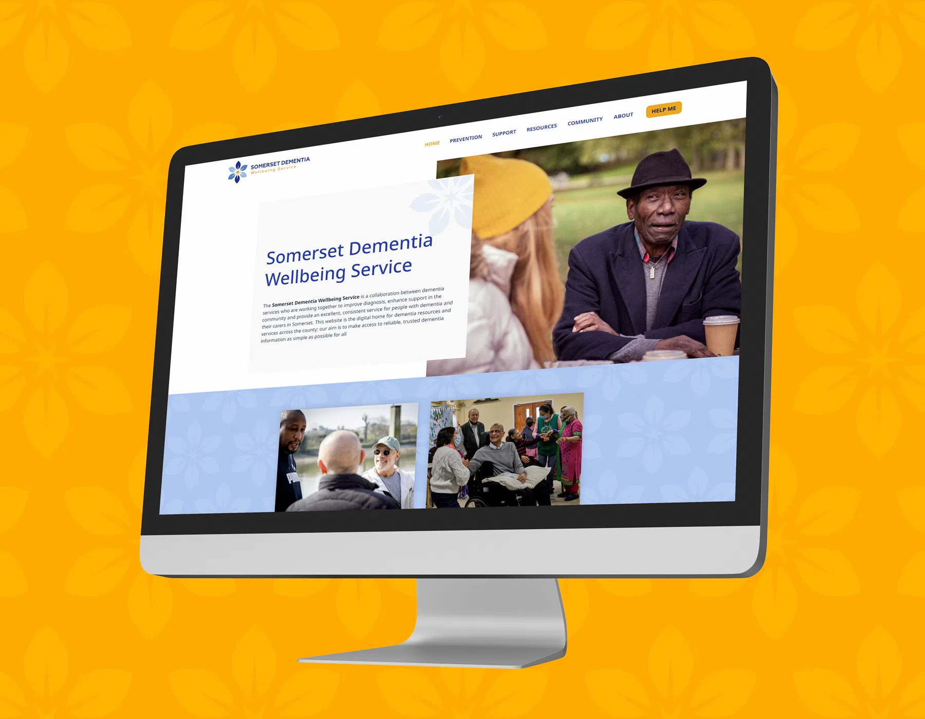 Bespoke WordPress development for NHS dementia wellbeing service