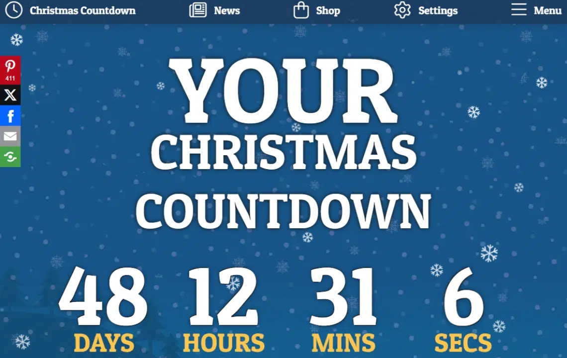 Your Christmas Countdown