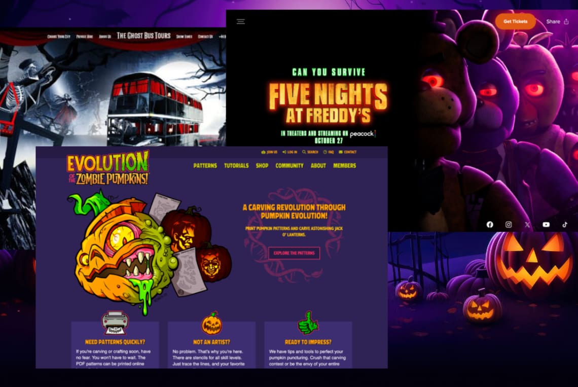 Horr - Gaming Horror Theme in 2023  Horror themes, Website design  inspiration, Wordpress theme design