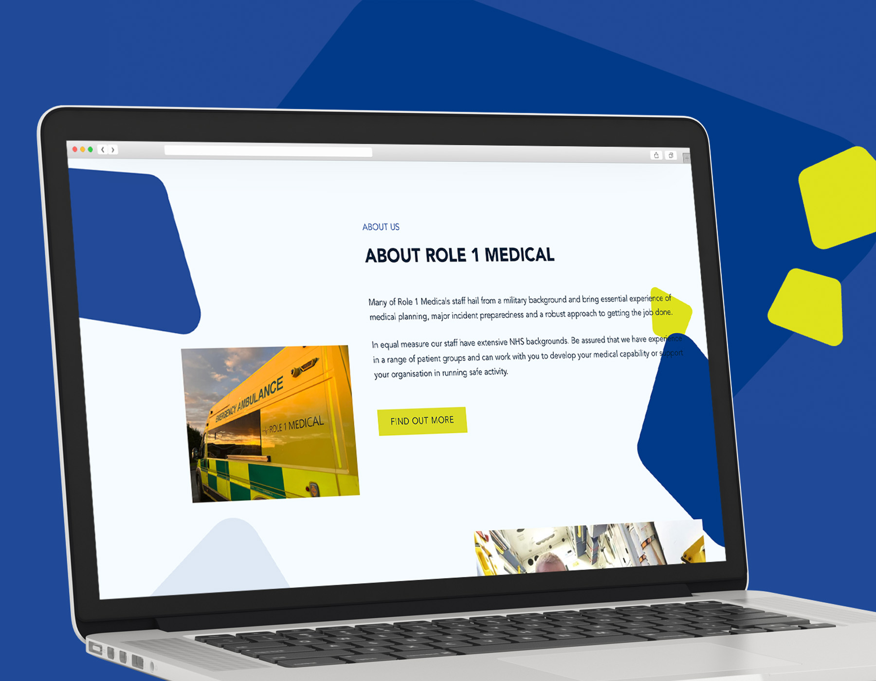 Role 1 Medical & Rescue Website