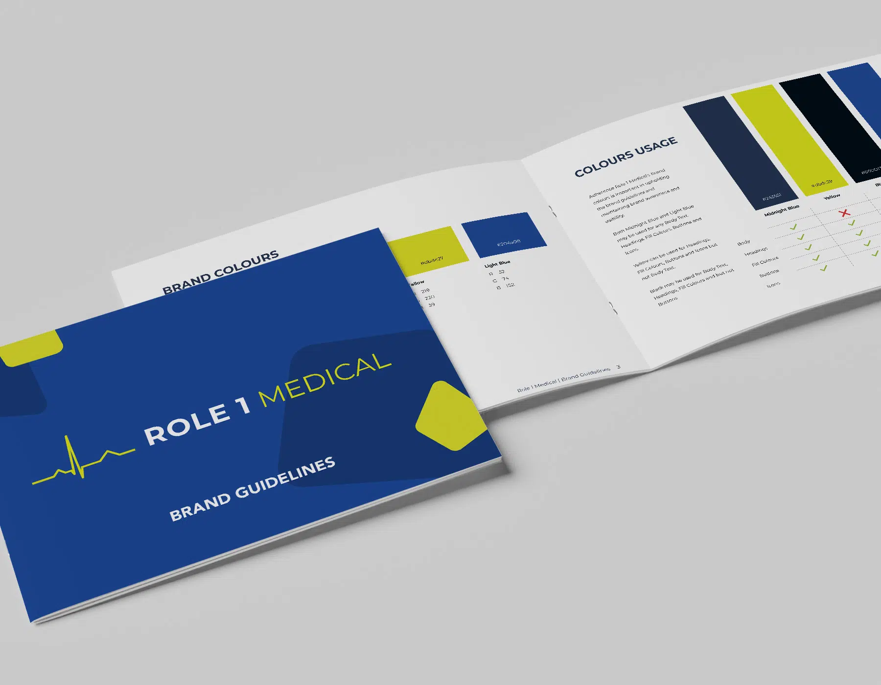 Brand refresh for Role 1 Medical