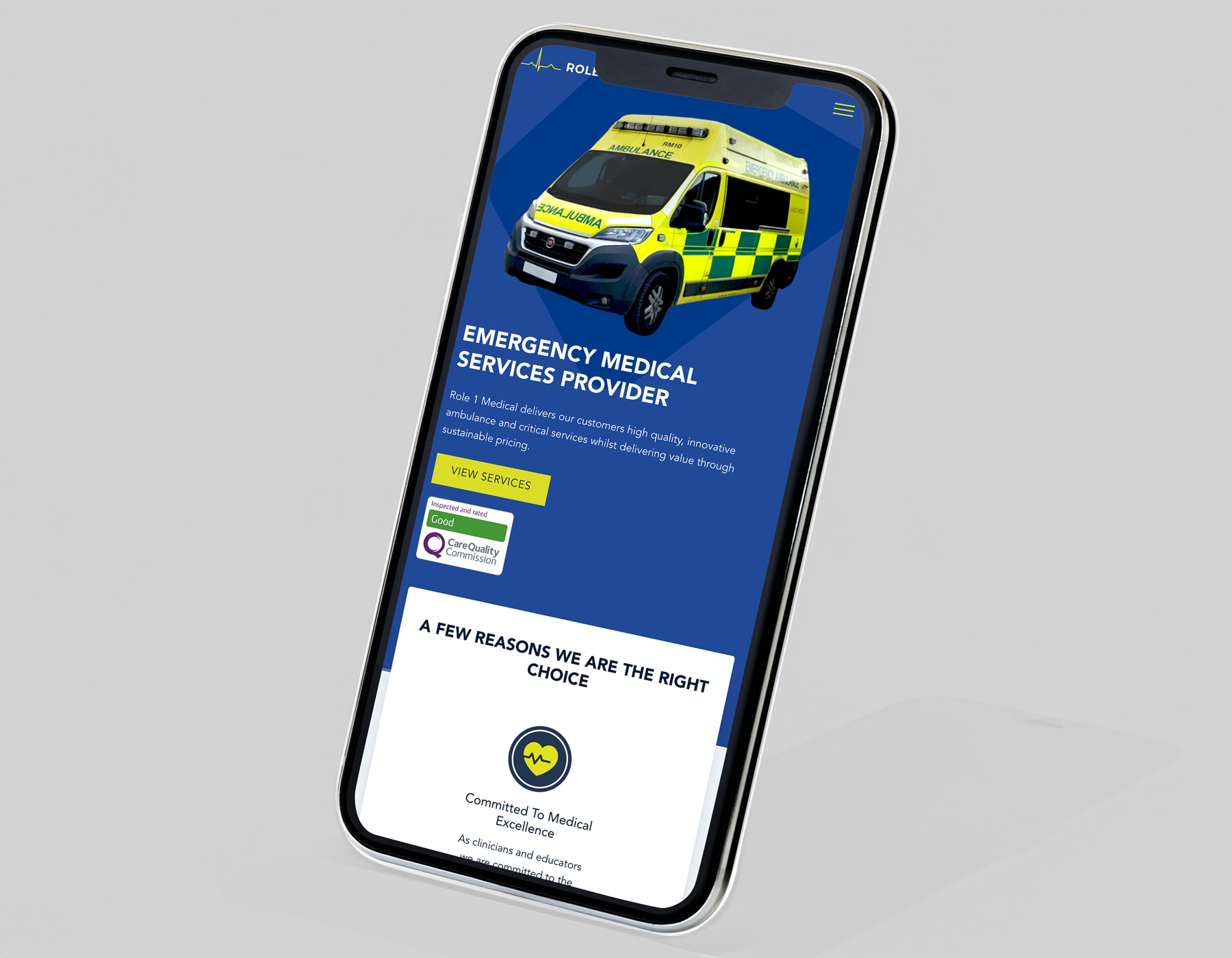 Role 1 Medical & Rescue Website