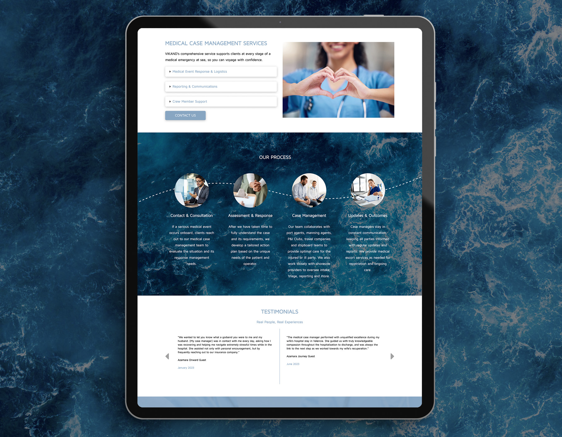 VIKAND Solutions Website