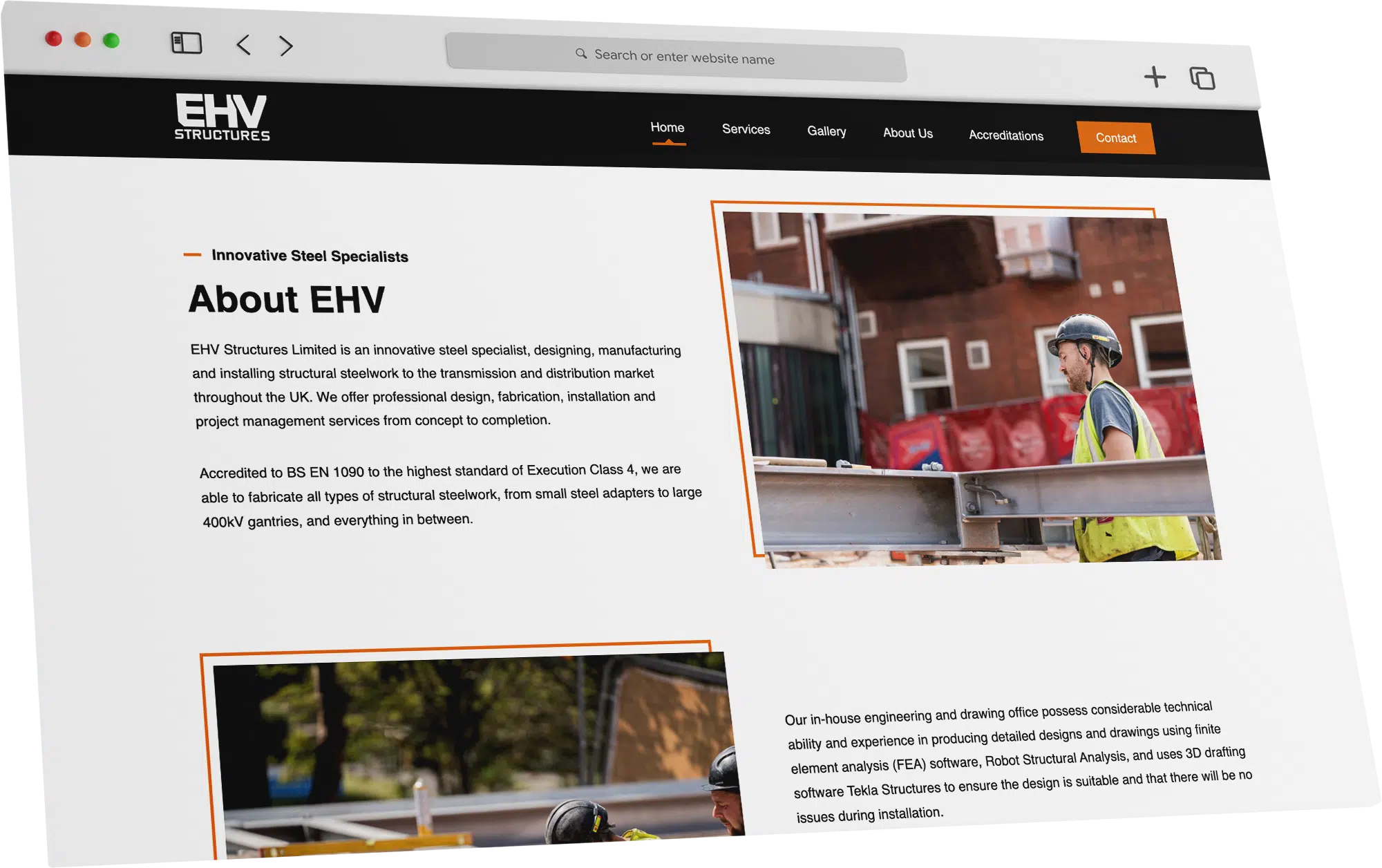 EHV Structures Case Study