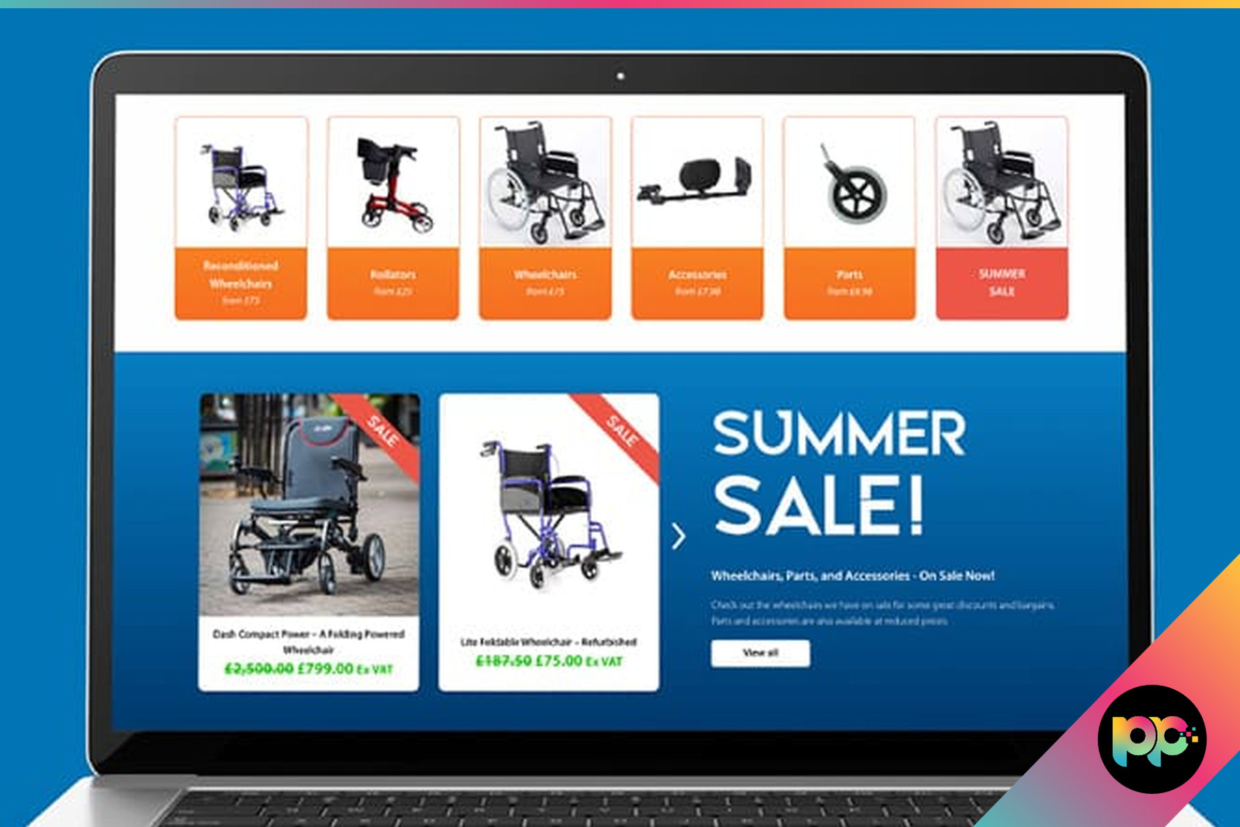A Fresh, Inclusive Website for The Mobility Outlet