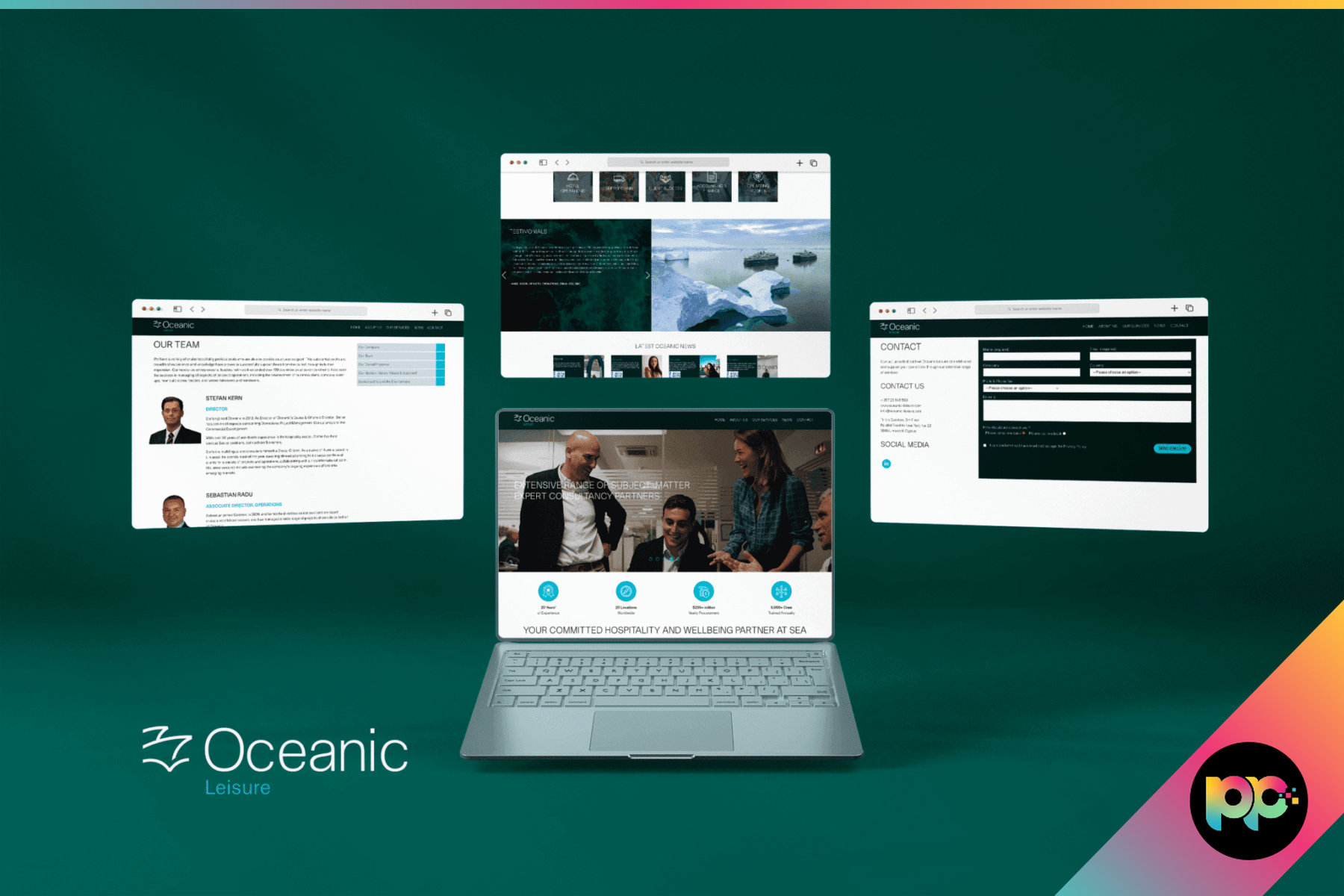 A New Website for Oceanic Leisure’s Luxury Maritime Services