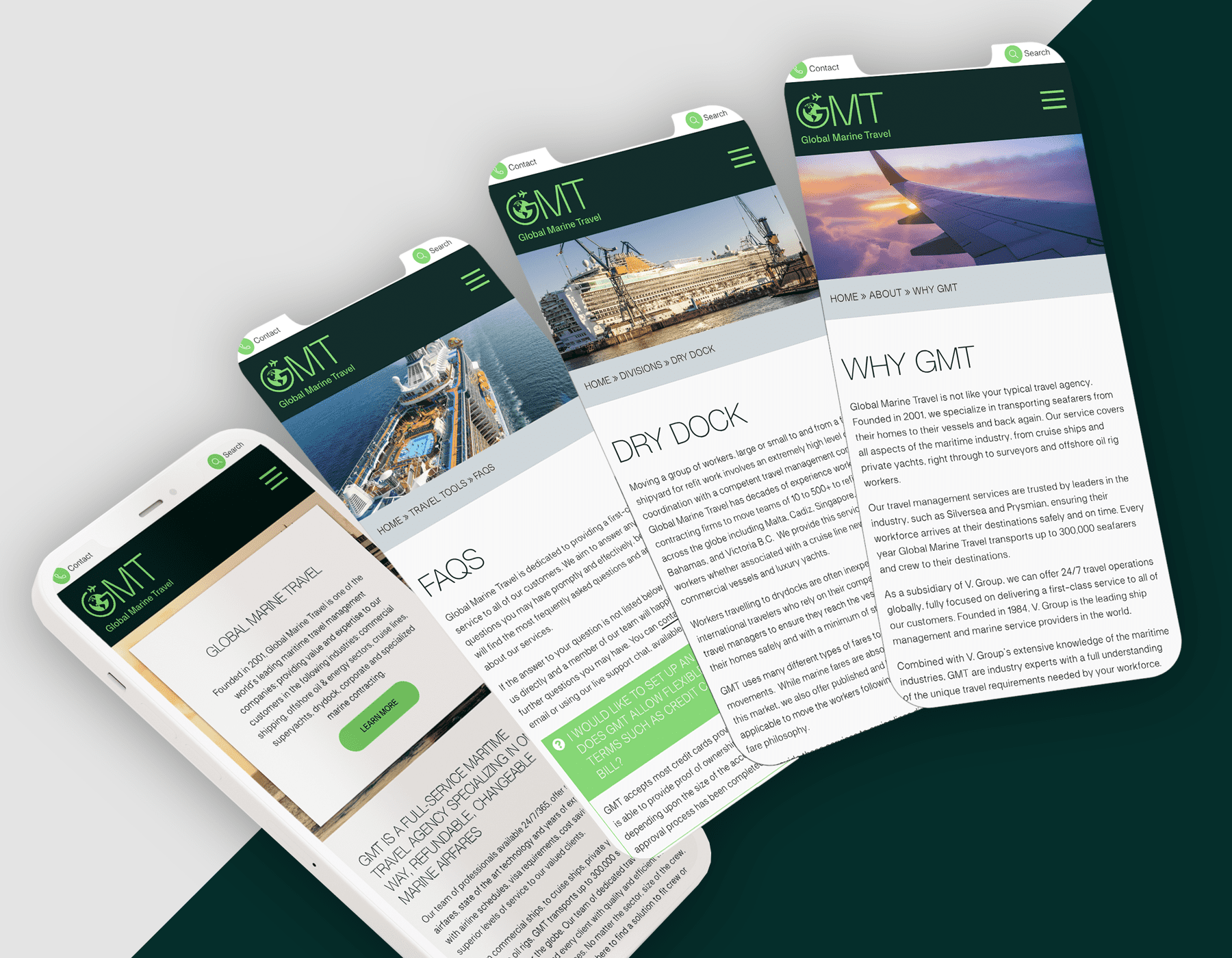 Global Marine Travel Website