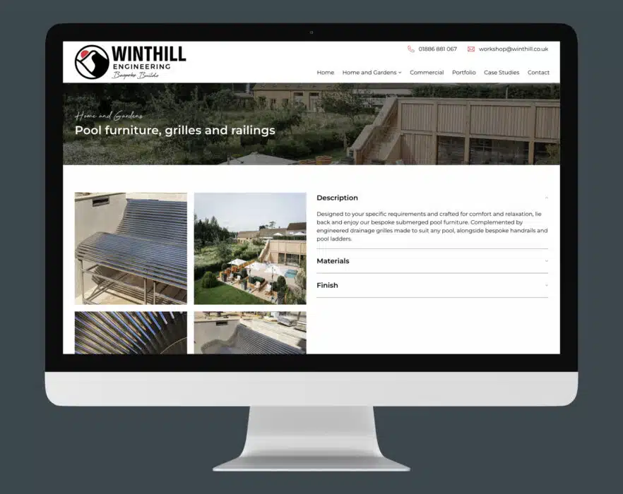 Winthill Engineering Website