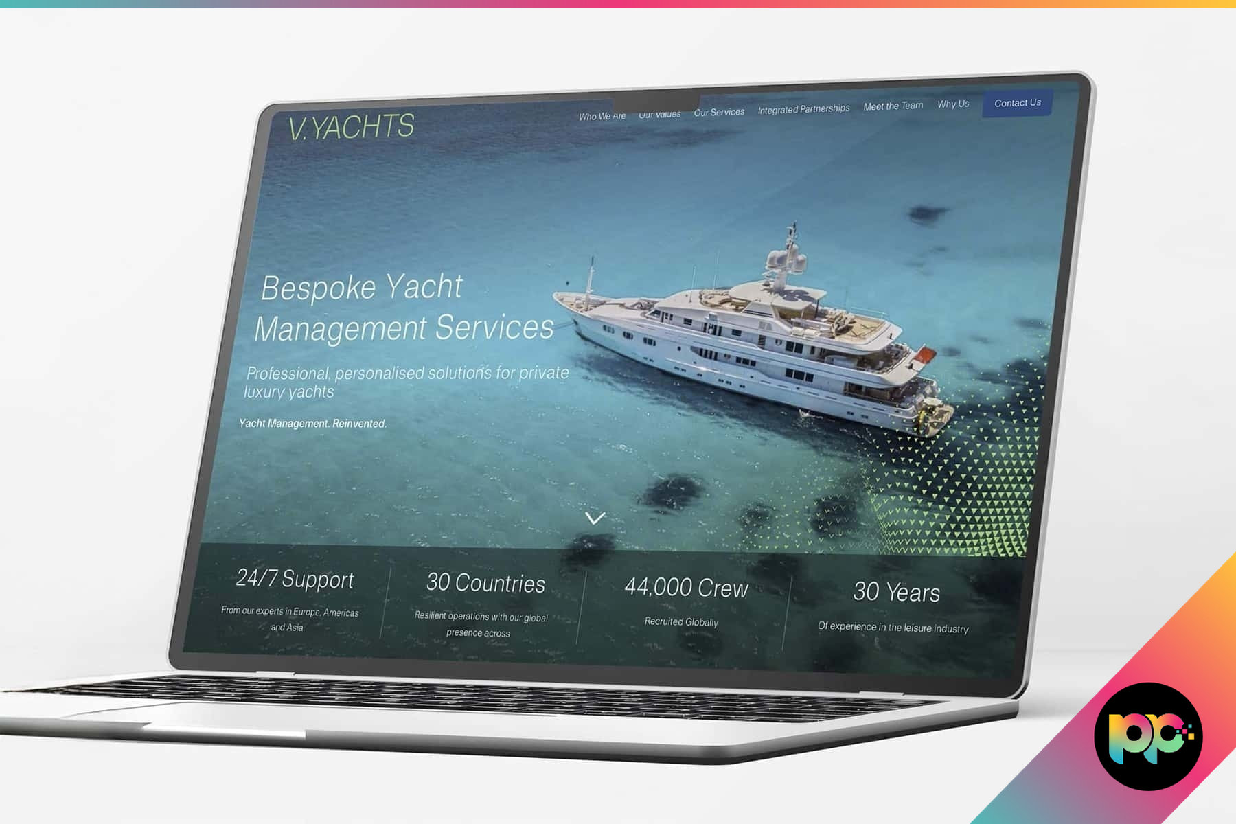 Launching the New V.Yachts Site for V.Group