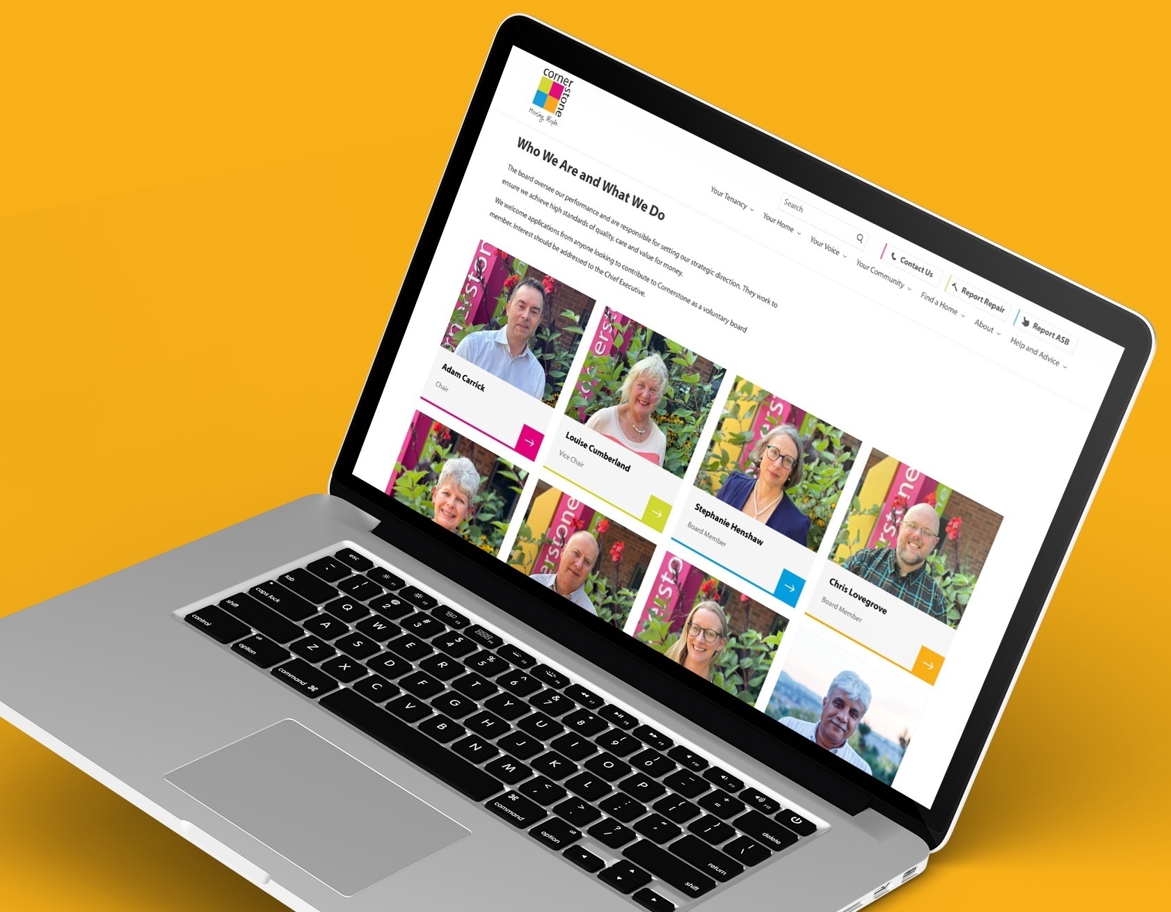 Cornerstone Housing Website