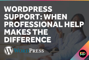 WordPress Support: When Professional Help Makes the Difference