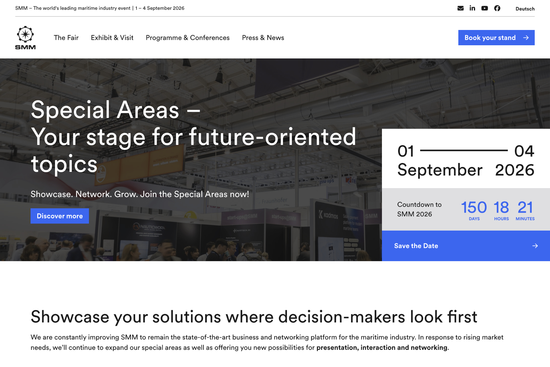 SMM Hamburg 2026 maritime trade fair