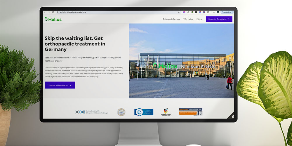 Helios Case Study | Multi-Channel Paid Media and Landing Page